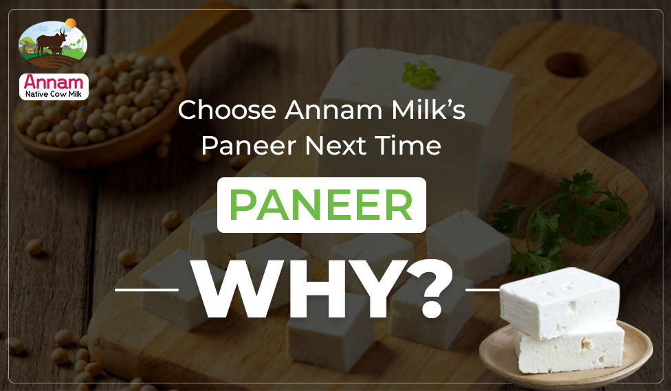 Choose Annam Milk’s Paneer Next Time - Why?